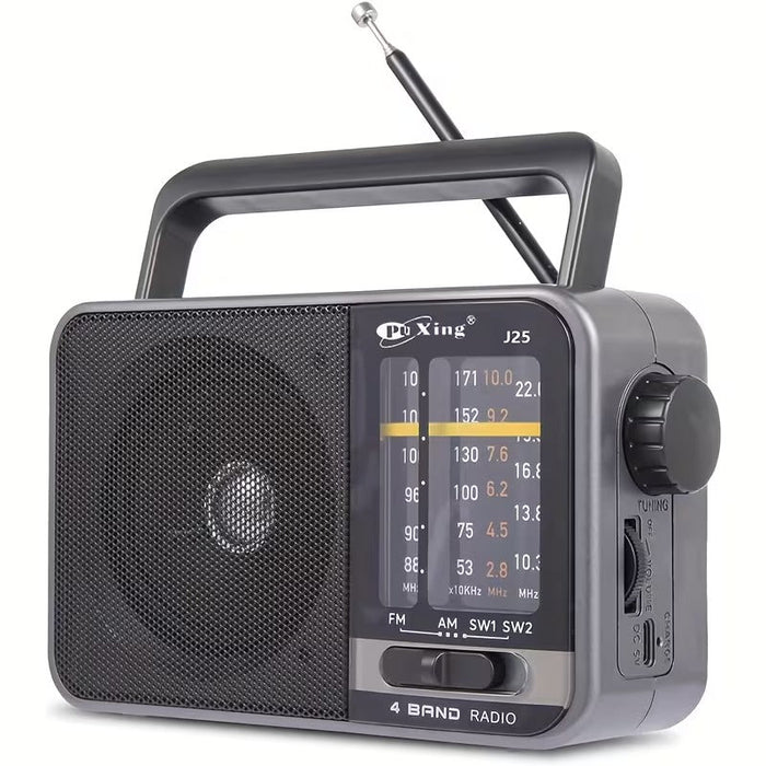 Radio à transistors AM/FM avec charge USB