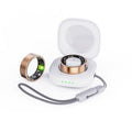 Smart Fitness Ring with Charging Case - Gold-0