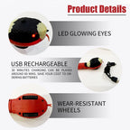 Smart interactive rechargeable snake toy