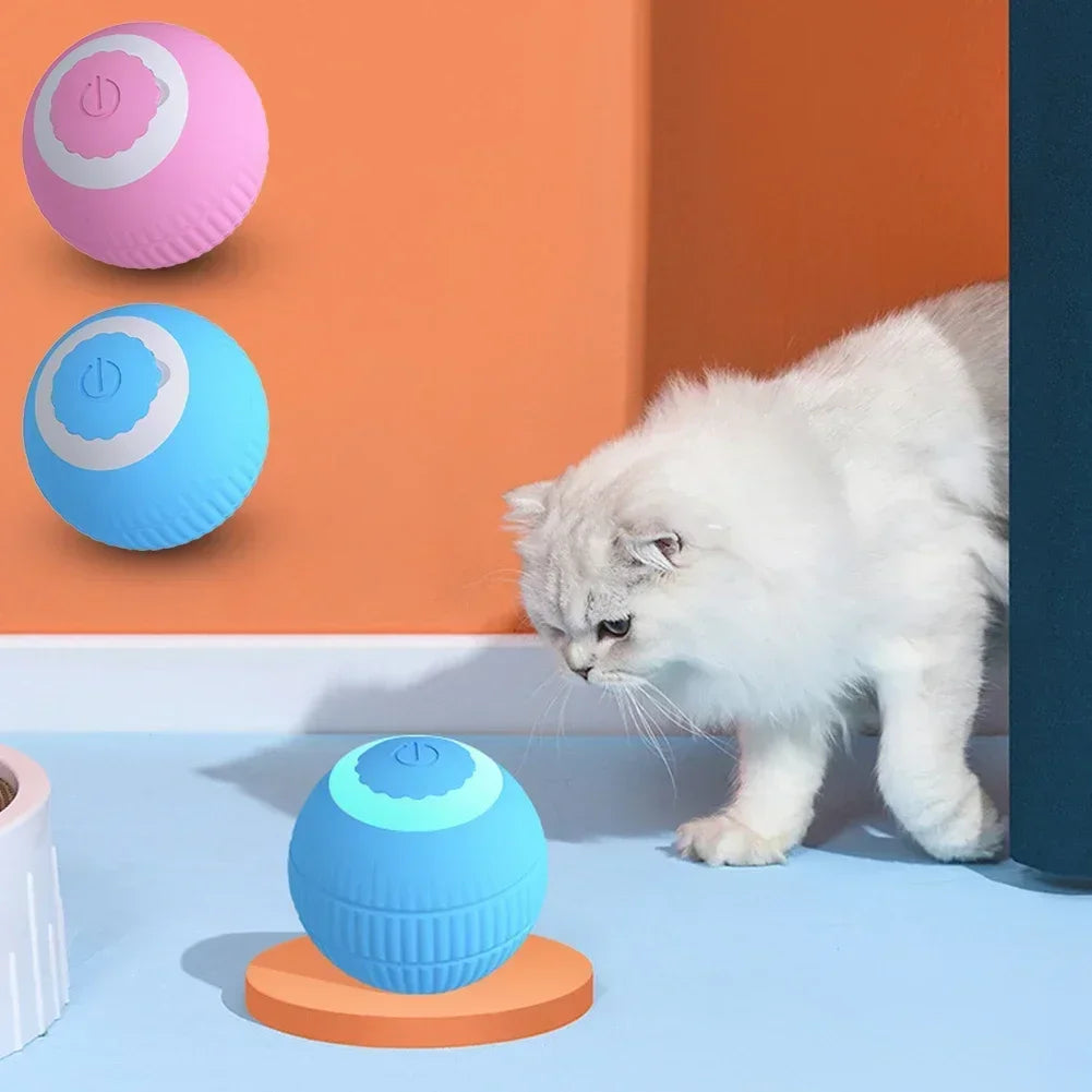 Balle interactive intelligente pour chats