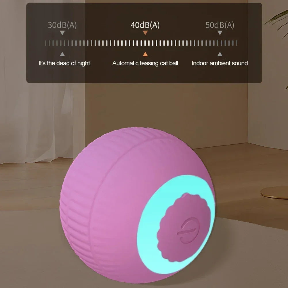 Balle interactive intelligente pour chats