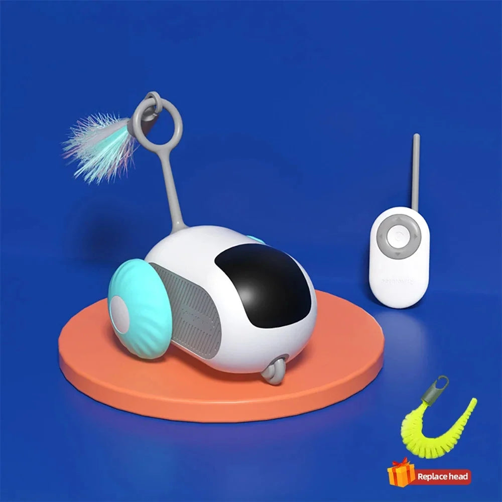Smart interactive cat car