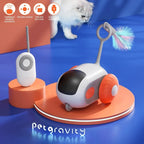 Interactive Smart Cat Toy Car-4