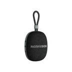 Black water-resistant portable outdoor Bluetooth speaker