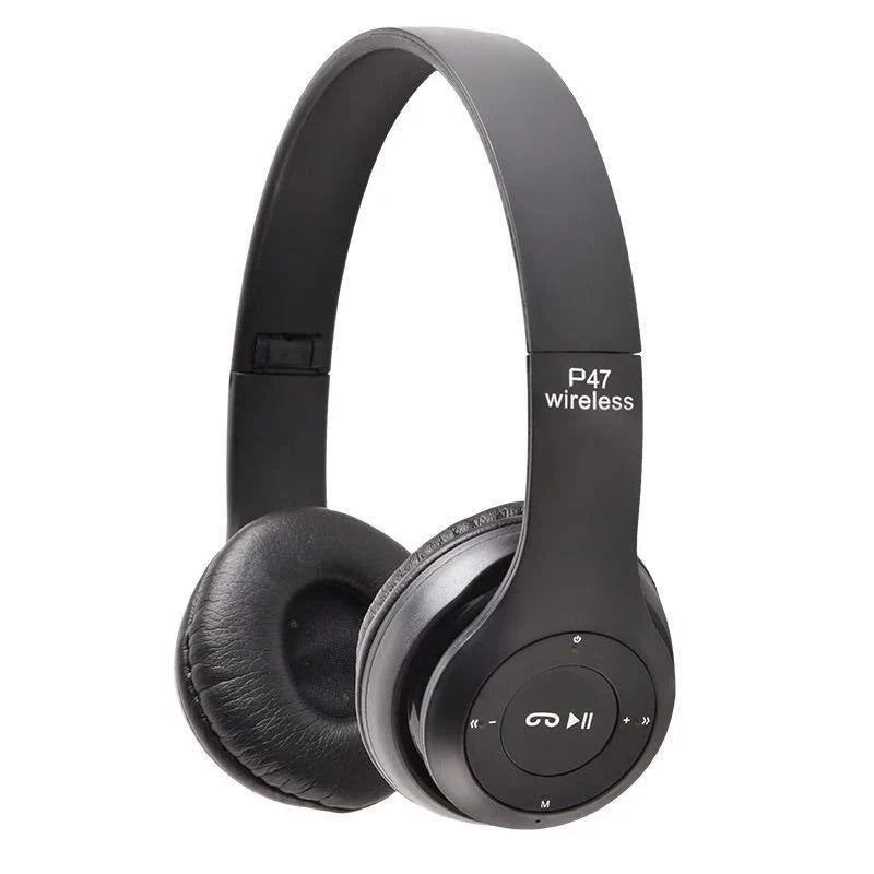 Wireless Bluetooth over-ear headset Black-0