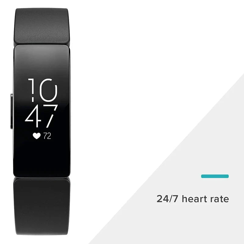 Black smart health and fitness band