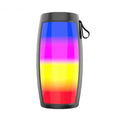 Enceinte à éclairage LED et basses puissantes, noire