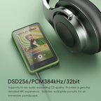 Lecteur de musique et radio, vert