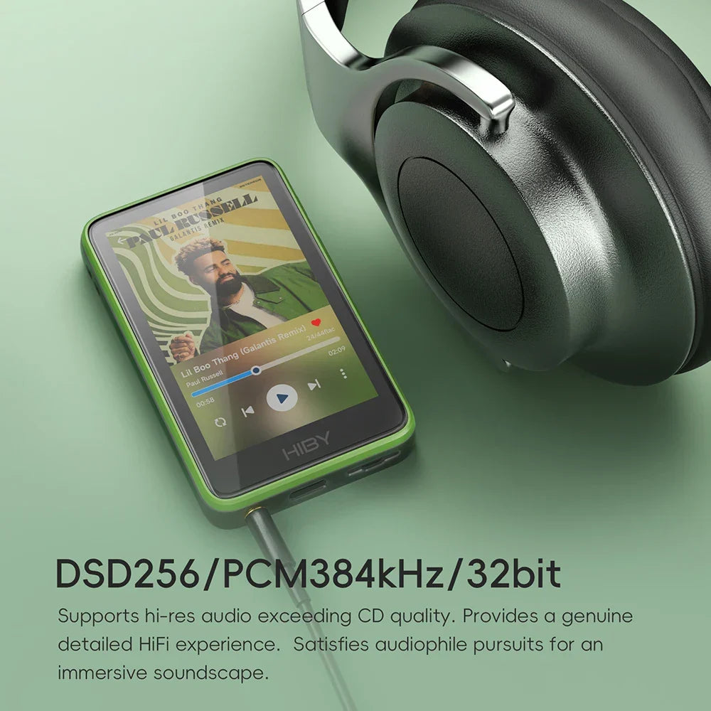 Lecteur de musique et radio, vert