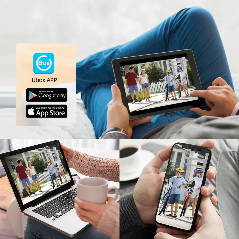 Mini 4G/Wi-Fi Ultra HD surveillance security camera