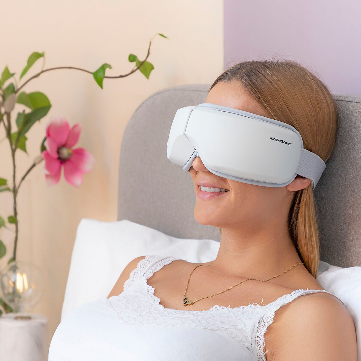 Eyesky InnovaGoods 4-in-1 eye massager with air compression