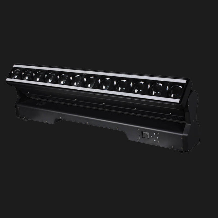 Barre d'éclairage LED mobile N2 DMX de 12 × 40 W pour scènes et DJ