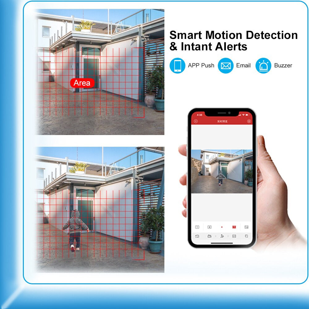 Kit de vidéosurveillance IP Hikvision 4K de 8 MP avec PoE, DS-2CD2185FWD-IS