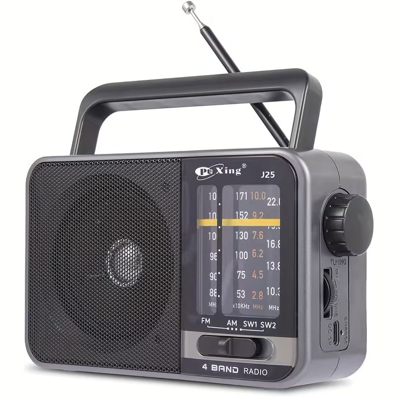 Radio à transistors AM/FM avec charge USB