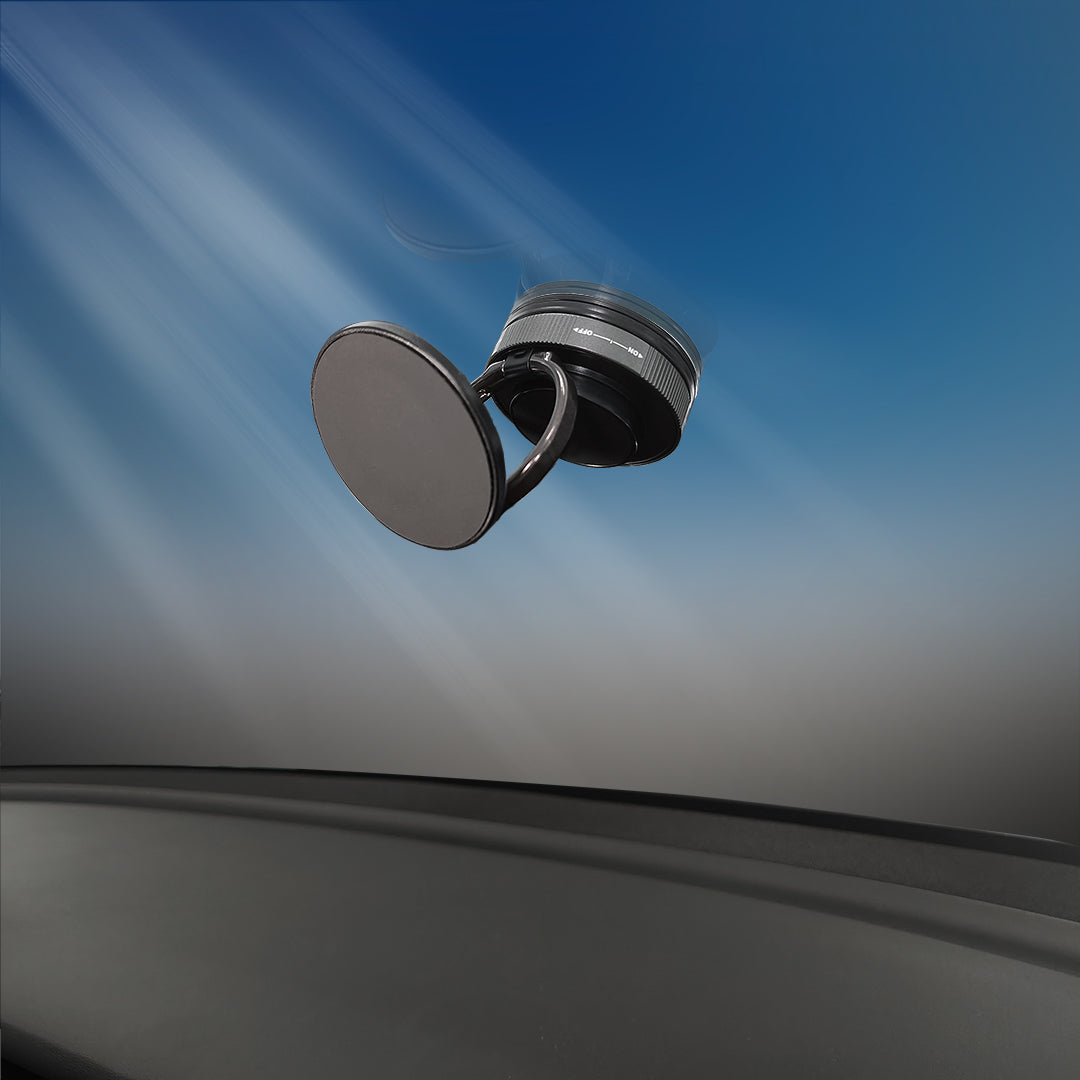 Support magnétique à ventouse Jabees MagMount Flex, rotation 360°
