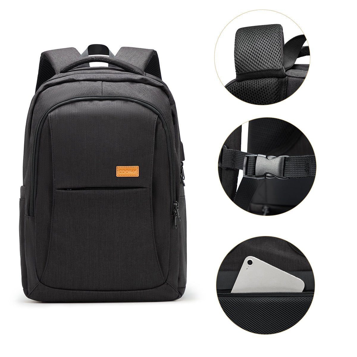 Smart Business Multifunctional Backpack-4